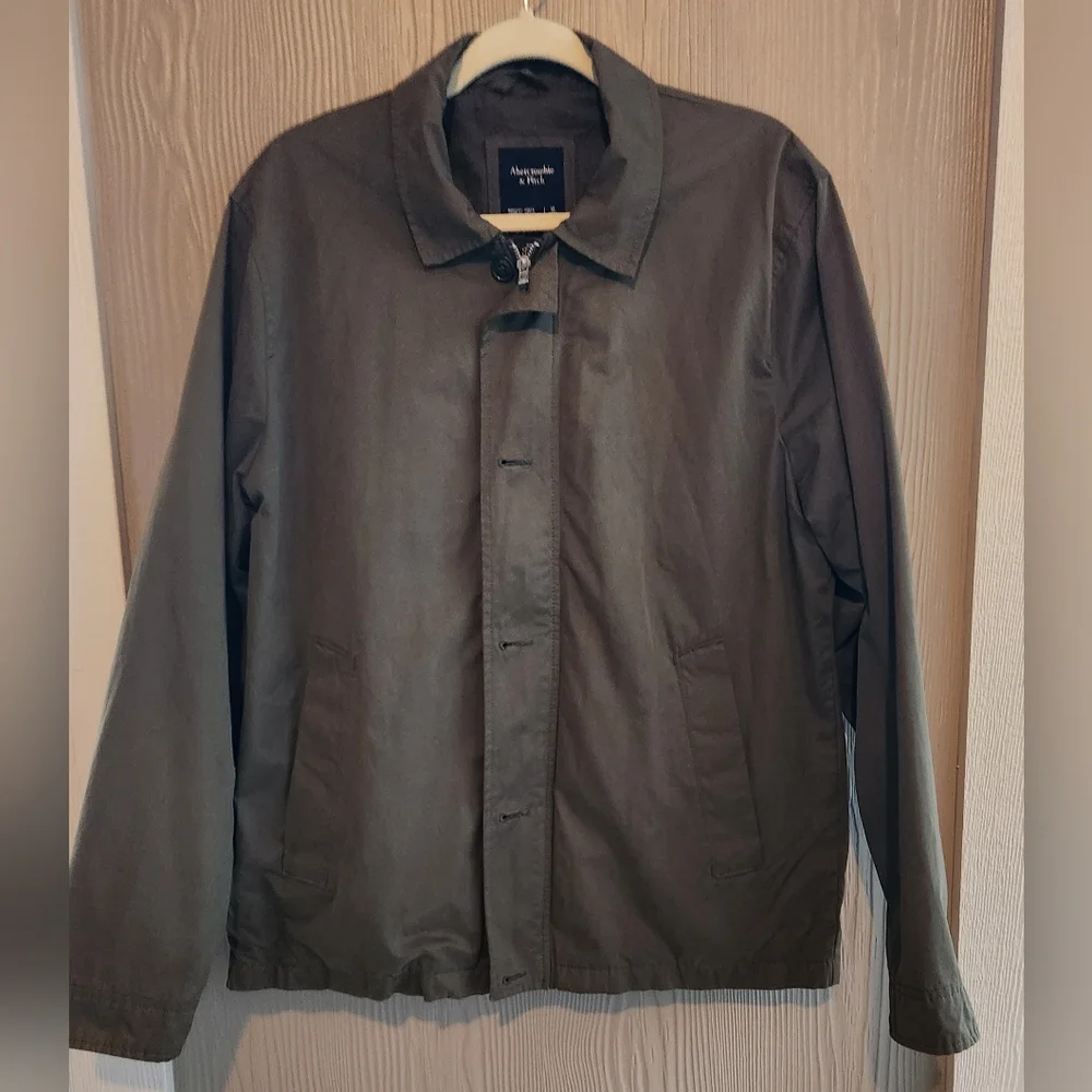 Abercrombie & Fitch Olive Green Jacket